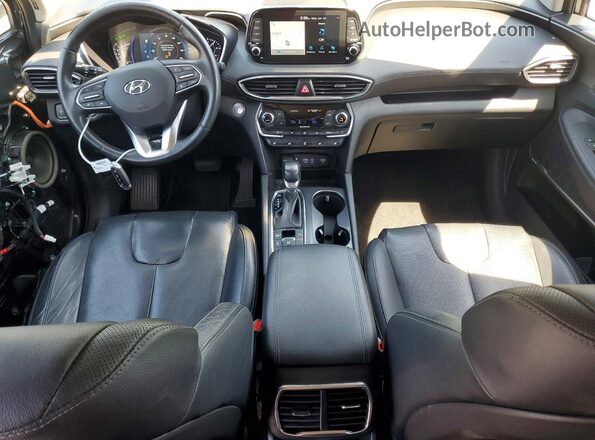 5NMS5CAD5LH182778 2020 HYUNDAI SANTA Gray Vista del salpicadero