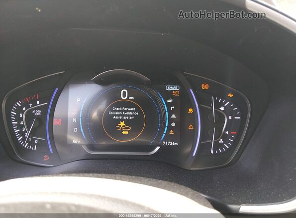 5NMS5CAD5LH226620 2020 HYUNDAI SANTA FE Синий Вид задних сидений