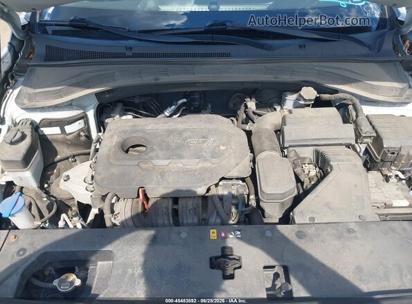 5NMS5CAD9KH071729 2019 HYUNDAI SANTA FE Silver Вид ззаду
