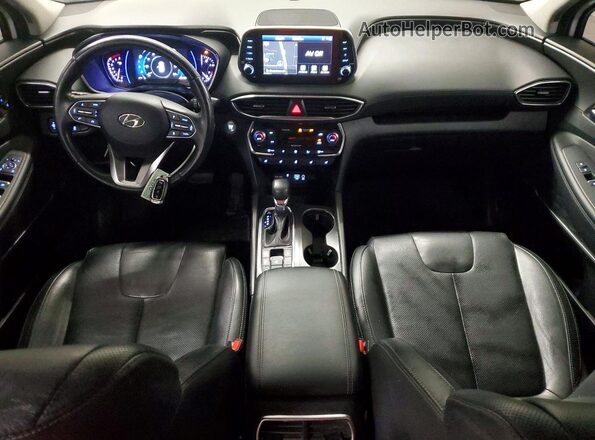 5NMS5CADXLH163921 2020 HYUNDAI SANTA White წინა პანელის ხედი