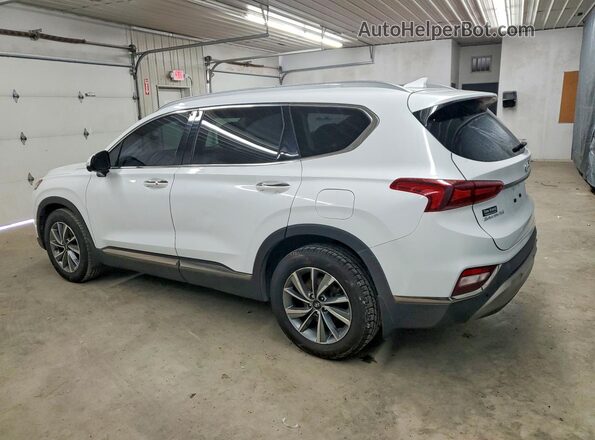 5NMS5CADXLH163921 2020 HYUNDAI SANTA White უკანა მარცხენა