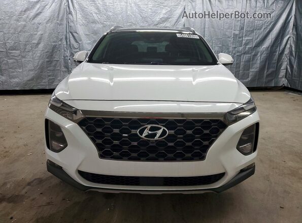 5NMS5CADXLH163921 2020 HYUNDAI SANTA White წინა ხედი