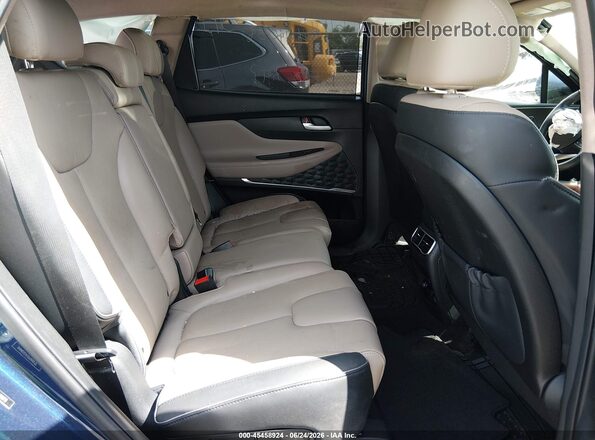 5NMS5DA12PH010712 2023 HYUNDAI SANTA FE HYBRID Blue Widok naklejki z numerem VIN