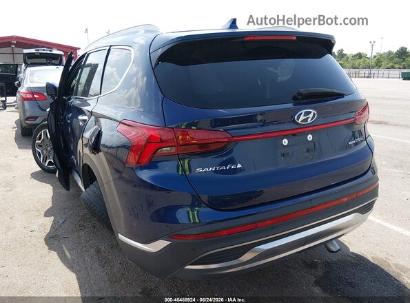 5NMS5DA12PH010712 2023 HYUNDAI SANTA FE HYBRID Blue Tył lewy