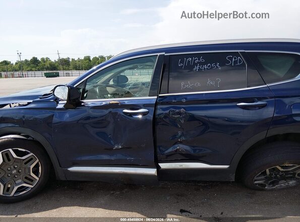 5NMS5DA12PH010712 2023 HYUNDAI SANTA FE HYBRID Blue Widok wnętrza 360 stopni