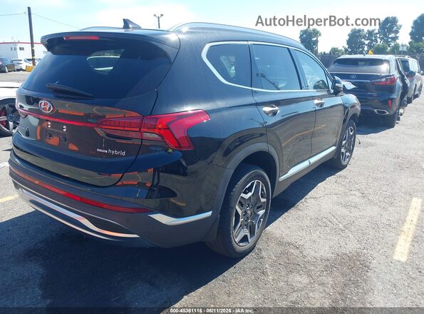 5NMS5DA13PH013764 2023 HYUNDAI SANTA FE HYBRID Black Trasero derecho