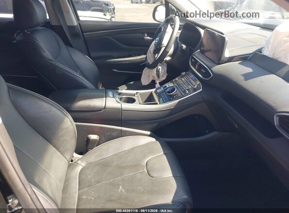 5NMS5DA13PH013764 2023 HYUNDAI SANTA FE HYBRID Black Vista interior delantera