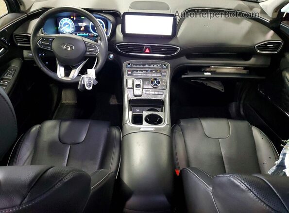 5NMS5DA14PH022666 2023 HYUNDAI SANTA Gray Widok deski rozdzielczej