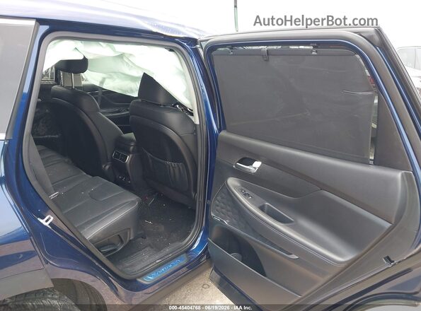 5NMS5DA16PH009319 2023 HYUNDAI SANTA FE HYBRID Blue VIN კოდის სტიკერის ხედი