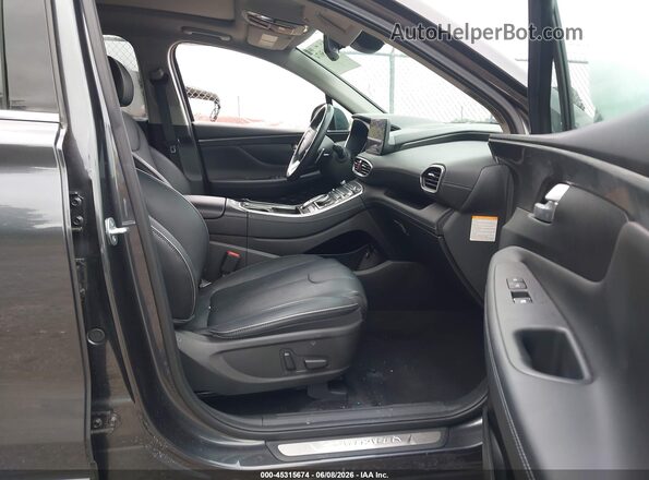 5NMS5DA1XPH013602 2023 HYUNDAI SANTA FE HYBRID Gray Vista interior delantera