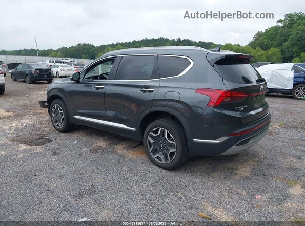 5NMS5DA1XPH013602 2023 HYUNDAI SANTA FE HYBRID Gray Trasero izquierdo