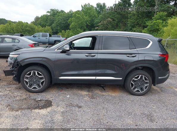 5NMS5DA1XPH013602 2023 HYUNDAI SANTA FE HYBRID Gray Vista interior de 360 grados