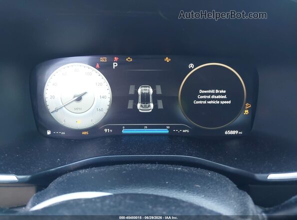 5NMS5DAL0NH415093 2022 HYUNDAI SANTA FE Gray Vista de los asientos traseros