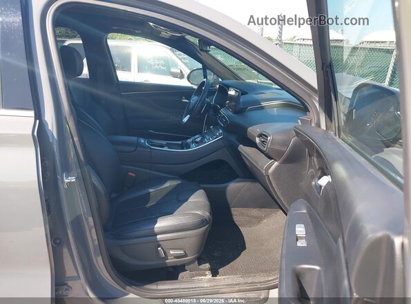 5NMS5DAL0NH415093 2022 HYUNDAI SANTA FE Gray Vista interior delantera