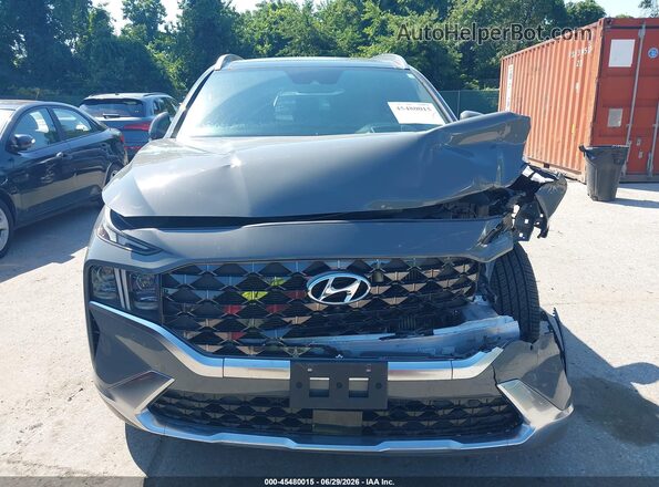5NMS5DAL0NH415093 2022 HYUNDAI SANTA FE Gray Vista interior trasera