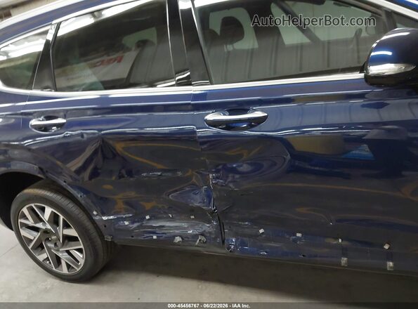5NMS5DAL0PH518940 2023 HYUNDAI SANTA FE Blue Front view