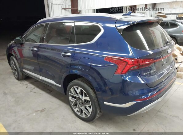 5NMS5DAL0PH518940 2023 HYUNDAI SANTA FE Blue Rear left