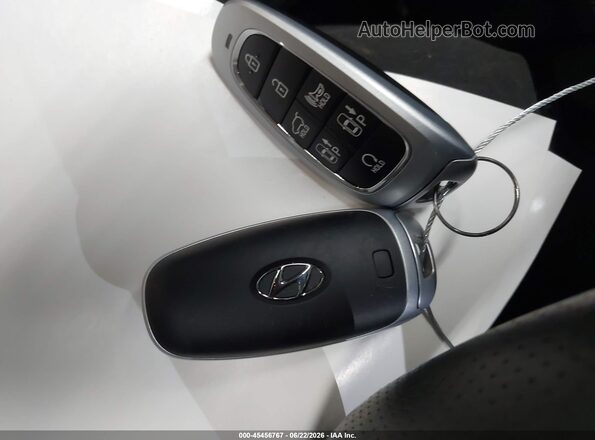 5NMS5DAL0PH518940 2023 HYUNDAI SANTA FE Blue Dashboard view