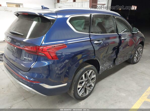 5NMS5DAL0PH518940 2023 HYUNDAI SANTA FE Blue Rear right