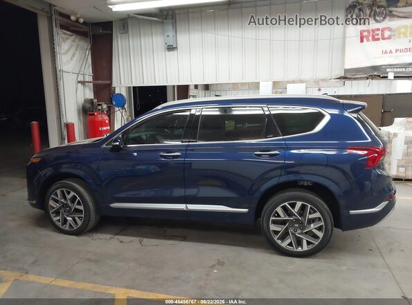 5NMS5DAL0PH518940 2023 HYUNDAI SANTA FE Blue 360 interior view