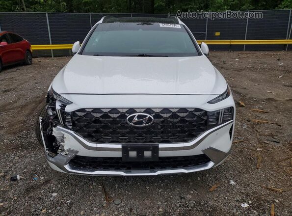 5NMS5DAL1NH435093 2022 HYUNDAI SANTA White Vista frontal