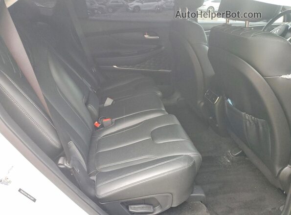 5NMS5DAL1NH435093 2022 HYUNDAI SANTA White Vista interior trasera