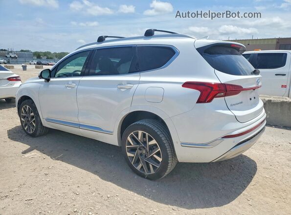 5NMS5DAL2MH363626 2021 HYUNDAI SANTA White Հետևի ձախ