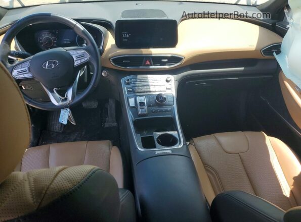 5NMS5DAL2MH363626 2021 HYUNDAI SANTA White Առջևի վահանակի տեսք