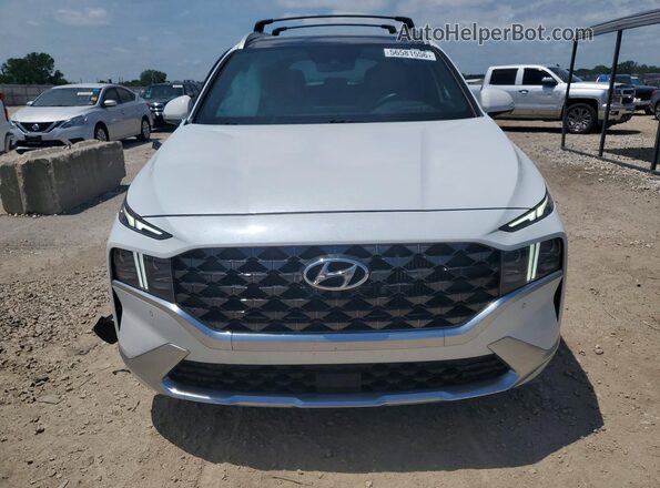 5NMS5DAL2MH363626 2021 HYUNDAI SANTA White Դիմացի տեսք