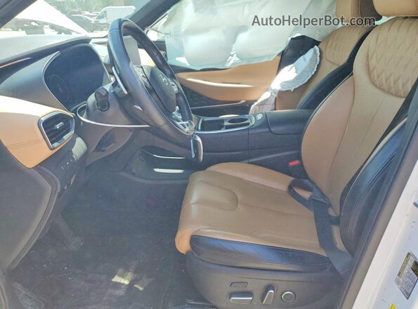 5NMS5DAL2MH363626 2021 HYUNDAI SANTA White Սալոնի դիմացի տեսք