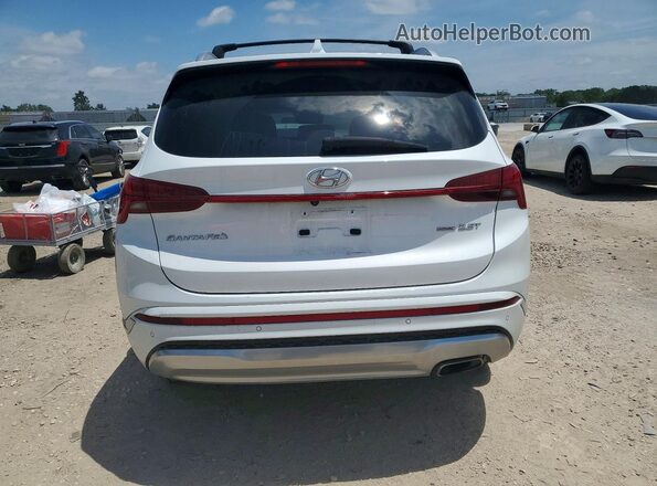 5NMS5DAL2MH363626 2021 HYUNDAI SANTA White Հետևի տեսք