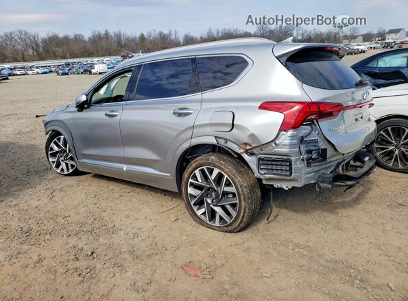 5NMS5DAL2PH514954 2023 HYUNDAI SANTA Silver Rear left