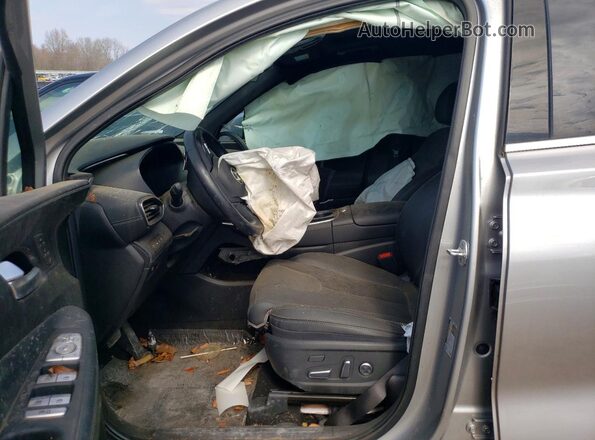 5NMS5DAL2PH514954 2023 HYUNDAI SANTA Silver Front interior view