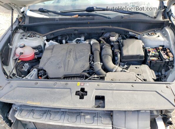 5NMS5DAL2PH514954 2023 HYUNDAI SANTA Silver Engine compartment view