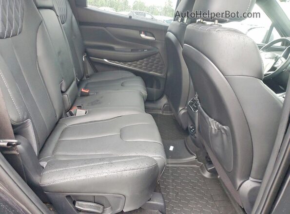 5NMS5DAL2PH645981 2023 HYUNDAI SANTA Gray Вид задньої частини салону