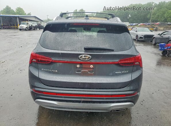 5NMS5DAL2PH645981 2023 HYUNDAI SANTA Gray Вид ззаду