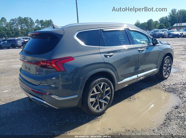 5NMS5DAL3NH461095 2022 HYUNDAI SANTA FE Gray Trasero derecho