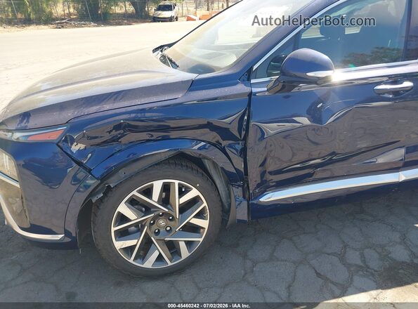 5NMS5DAL3PH522951 2023 HYUNDAI SANTA FE Blue წინა ხედი