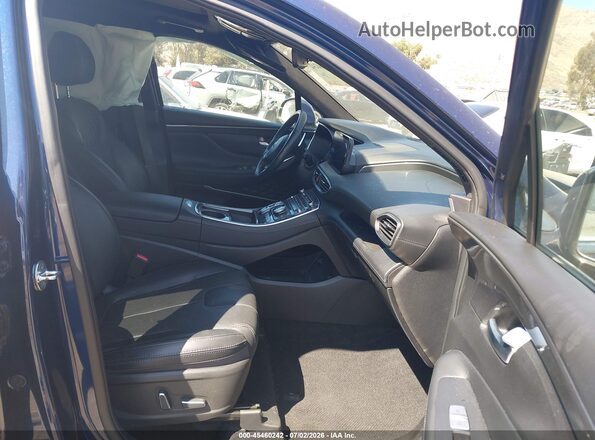 5NMS5DAL3PH522951 2023 HYUNDAI SANTA FE Blue წინა სალონის ხედი