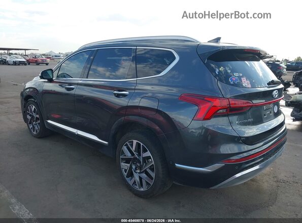 5NMS5DAL3PH603447 2023 HYUNDAI SANTA FE Gray უკანა მარცხენა