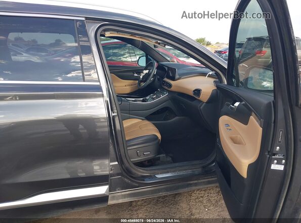 5NMS5DAL3PH603447 2023 HYUNDAI SANTA FE Gray წინა სალონის ხედი