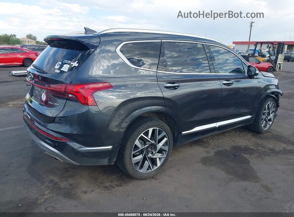 5NMS5DAL3PH603447 2023 HYUNDAI SANTA FE Gray უკანა მარჯვენა