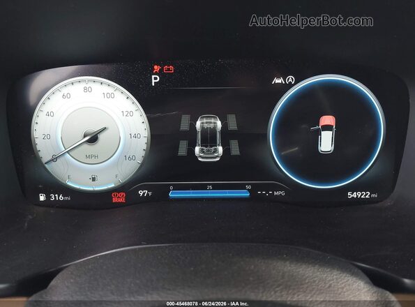 5NMS5DAL3PH603447 2023 HYUNDAI SANTA FE Gray უკანა სავარძლების ხედი