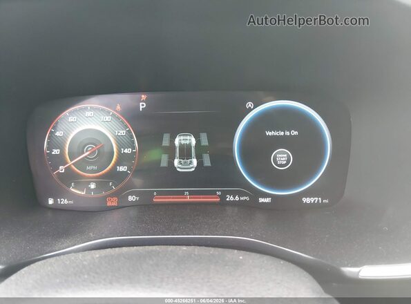 5NMS5DAL4PH492326 2023 HYUNDAI SANTA FE Blue Հետևի նստատեղերի տեսք