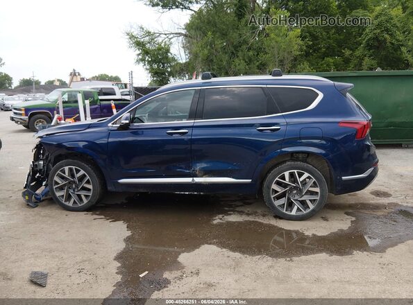 5NMS5DAL4PH492326 2023 HYUNDAI SANTA FE Blue 