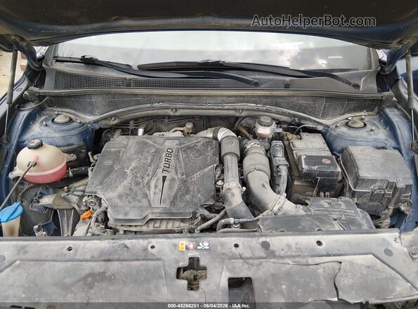 5NMS5DAL4PH492326 2023 HYUNDAI SANTA FE Blue Հետևի տեսք