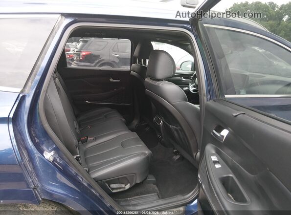 5NMS5DAL4PH492326 2023 HYUNDAI SANTA FE Blue VIN կոդի պիտակի տեսք