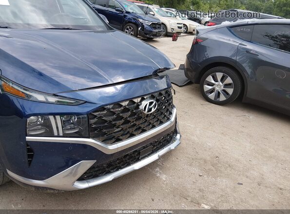 5NMS5DAL4PH492326 2023 HYUNDAI SANTA FE Blue 