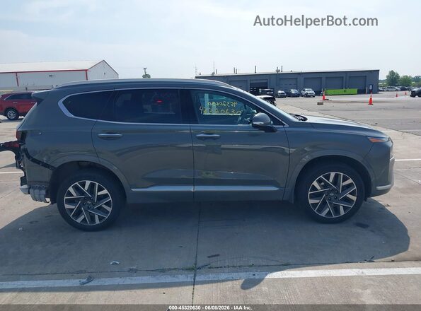 5NMS5DAL4PH637932 2023 HYUNDAI SANTA FE Gray Vista interior de 360 grados