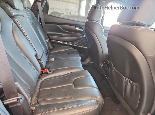 5NMS5DAL5NH374993 2022 HYUNDAI SANTA Black Vista de los asientos traseros